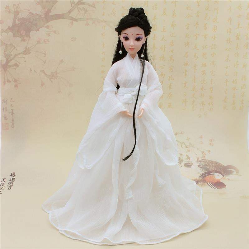 Cấm Thành búp bê xinh đẹp búp bê rõ ràng trang phục cổ xưa hạt nhỏ đồ chơi cô gái lưới sinh nhật quà tặng Giáng sinh - Búp bê / Phụ kiện bup be lol