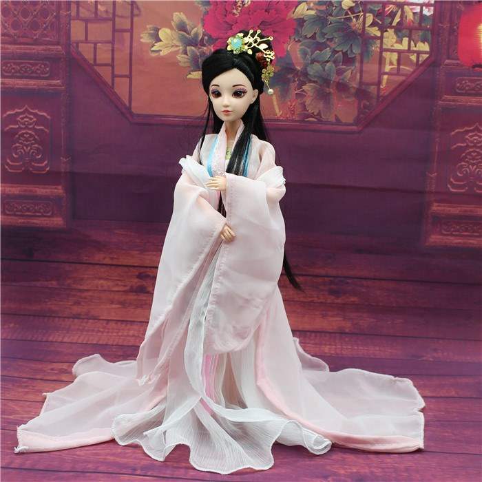 Cấm Thành búp bê xinh đẹp búp bê rõ ràng trang phục cổ xưa hạt nhỏ đồ chơi cô gái lưới sinh nhật quà tặng Giáng sinh - Búp bê / Phụ kiện bup be lol