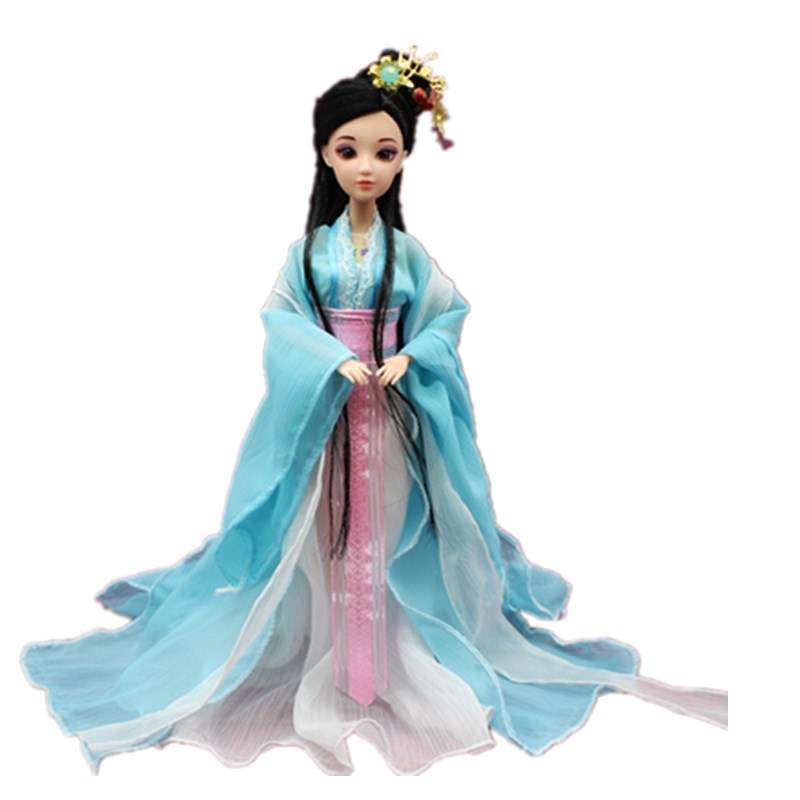Cấm Thành búp bê xinh đẹp búp bê rõ ràng trang phục cổ xưa hạt nhỏ đồ chơi cô gái lưới sinh nhật quà tặng Giáng sinh - Búp bê / Phụ kiện bup be lol