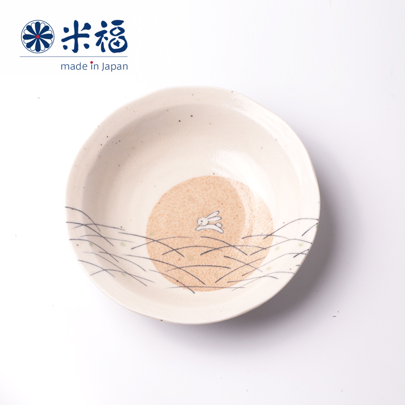 M f a visitor card import meinung ceramic bowl amorous feelings craft exquisite swim moon rabbit cooking bowl set