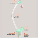 凉凉熊 Детский назальный аспиратор для новорожденных, назальный отсос для носа для младенца от заложенности носа, удаление соплей