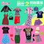 Phụ kiện Barbie trang sức Set FKT27 Túi cao gót Necklace Trang phục thời trang Dress Up đồ chơi con gái