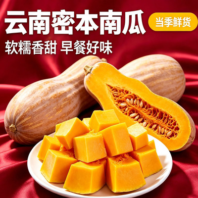 云南老南瓜农家自种宝宝辅食