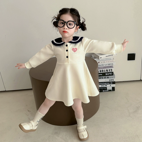 Осеннее демисезонное платье, юбка, детский весенний наряд маленькой принцессы, в западном стиле, подарок на день рождения