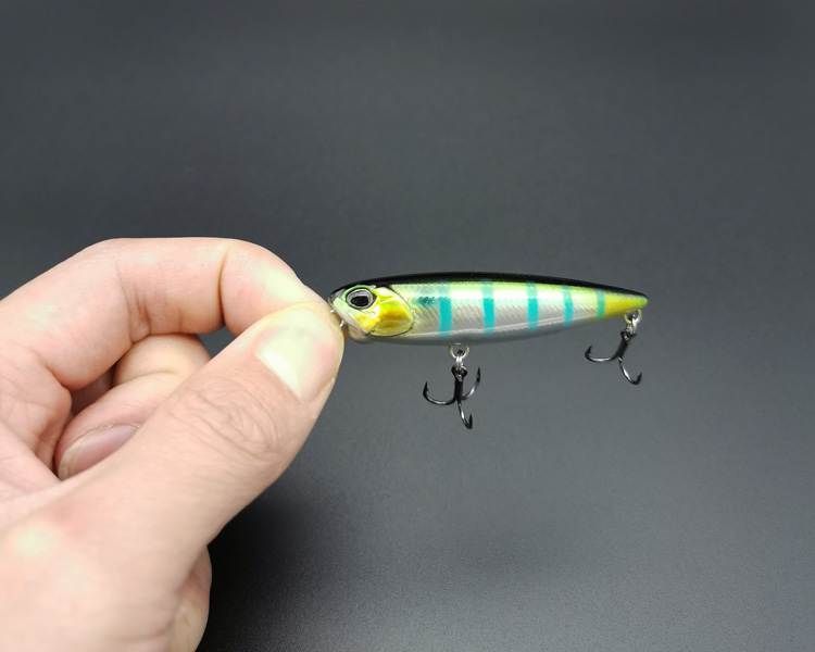 Small Popper Fishing Lures 65mm 10.5g Hard Plastic Baits Fresh Water Bass Swimbait Tackle Gear