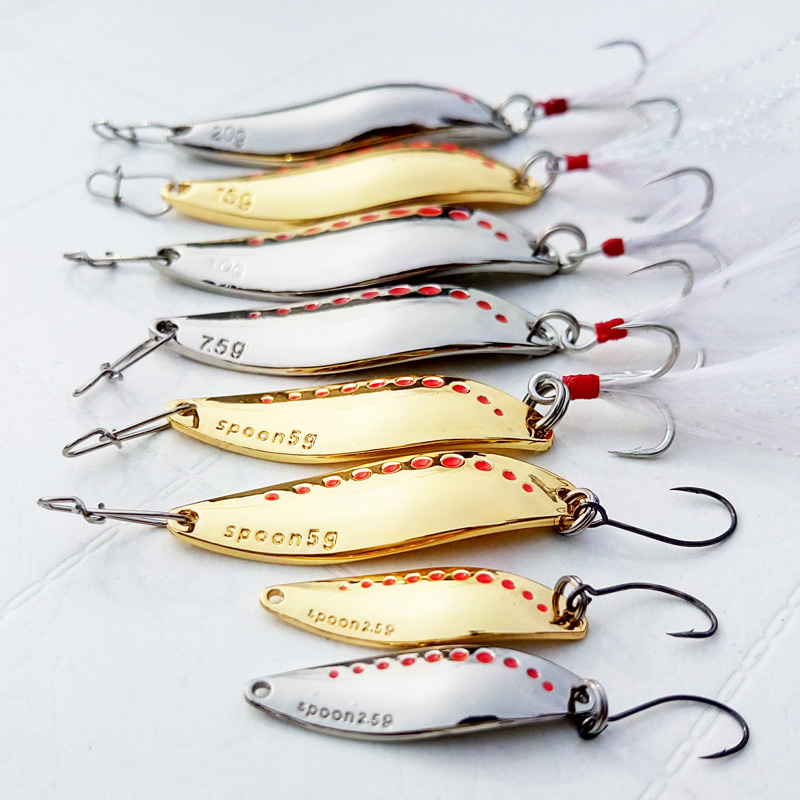 Classic leech sequins Luya bait upturned mouth horse mouth pass kill freshwater long-range sea fishing fake bait micro-object single hook small sequins