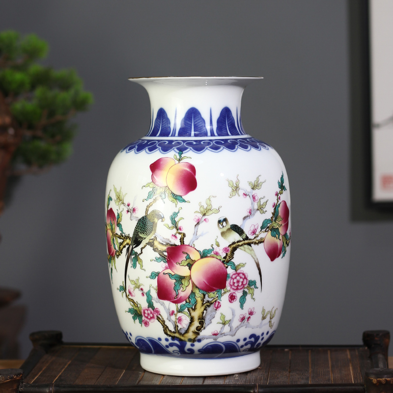 See Colour porcelain dou jingdezhen ceramic vases, flower arranging floret bottle sitting room mesa penjing collection gifts
