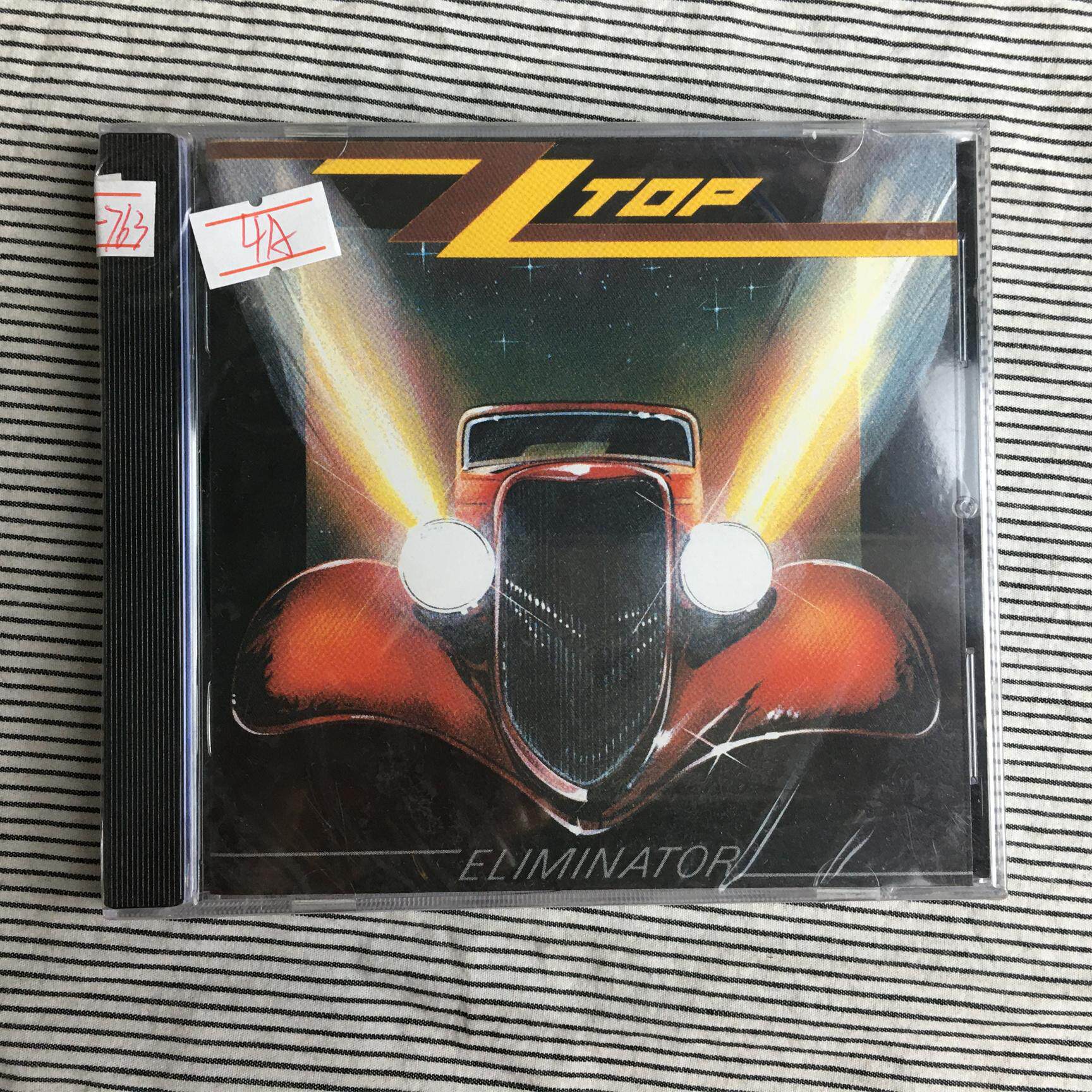 O версия нераспечатанного диска ZZ Top-Eliminator Rock CD Изображение 1