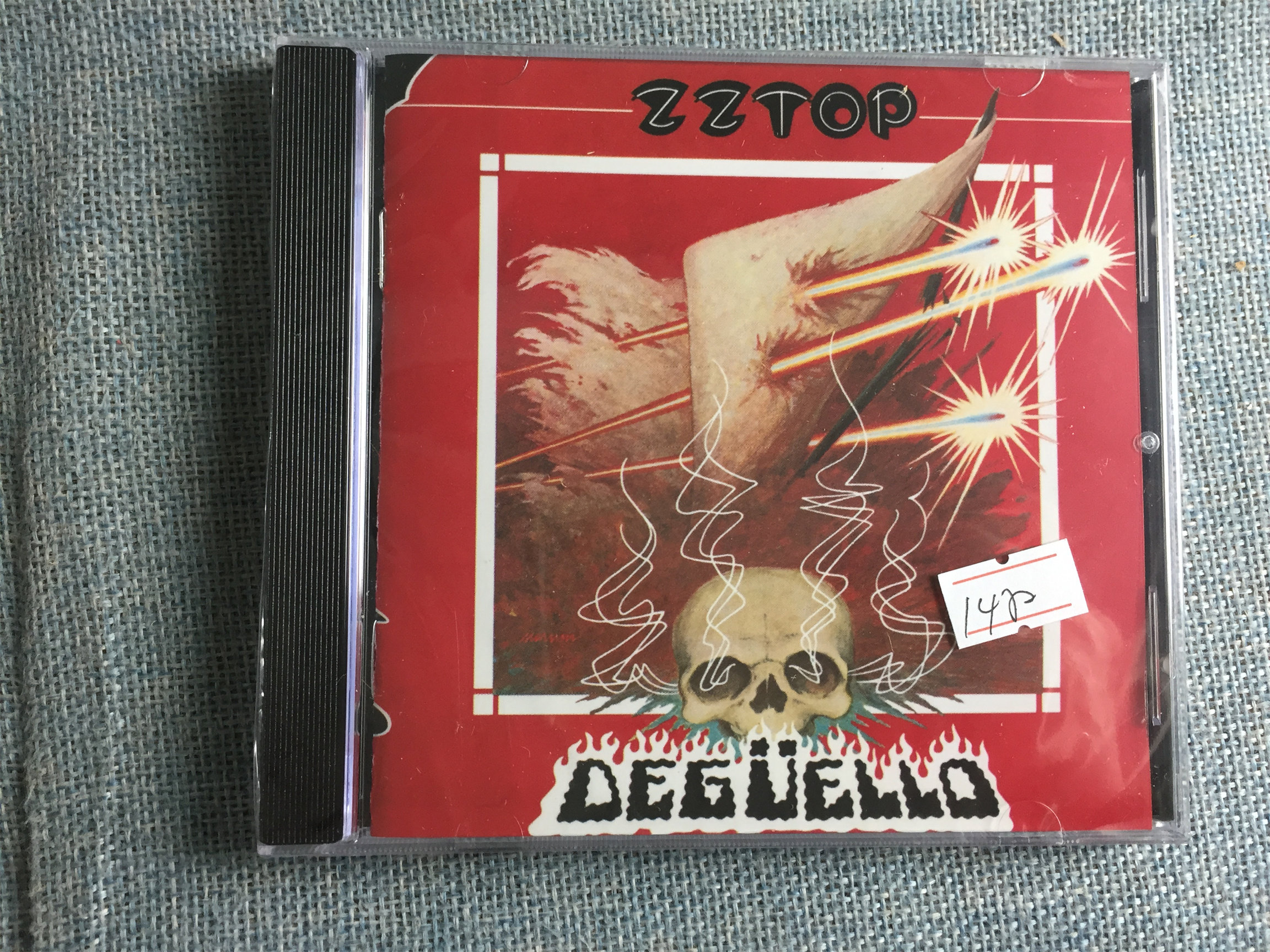 O версия нераспечатанного диска хард-рок-группы ZZ Top-Degüello Изображение 1