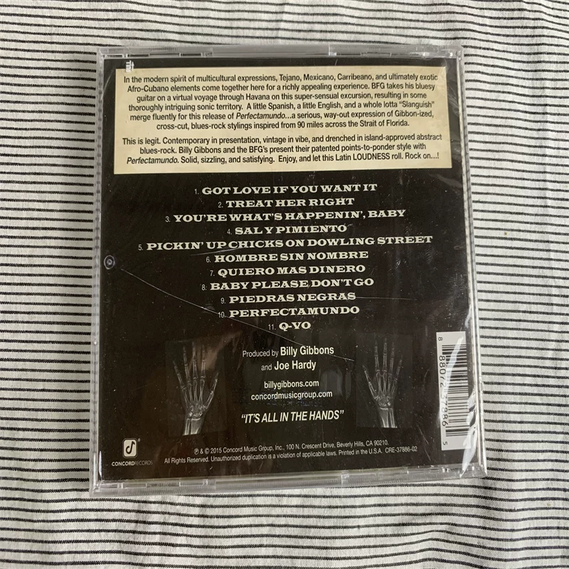 M version unpack Billy Gibbons and the BFG's -Perfectamundo CD