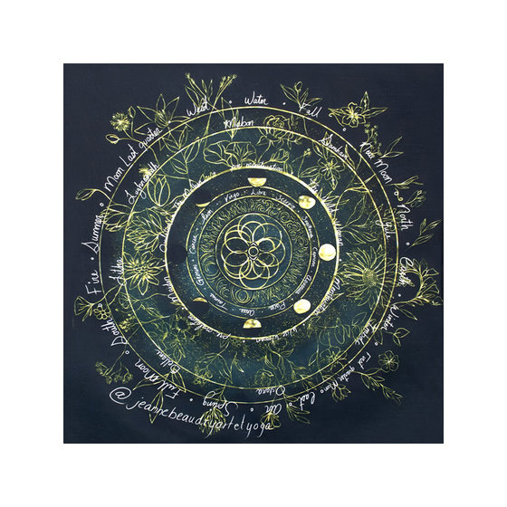 专业级魔法塔罗桌布牌布 塔牌罗游戏专用桌布桌垫 高质量绒布