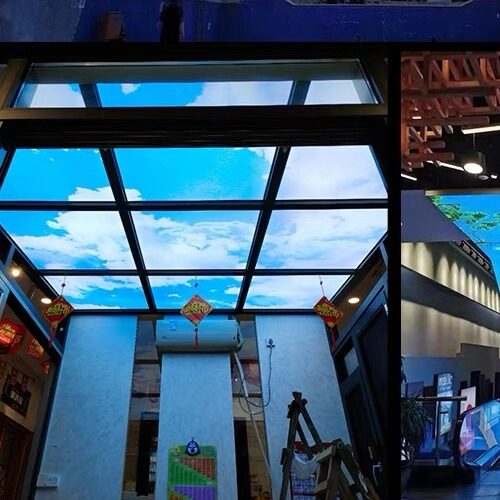 壹心软膜天花灯箱厂企业店