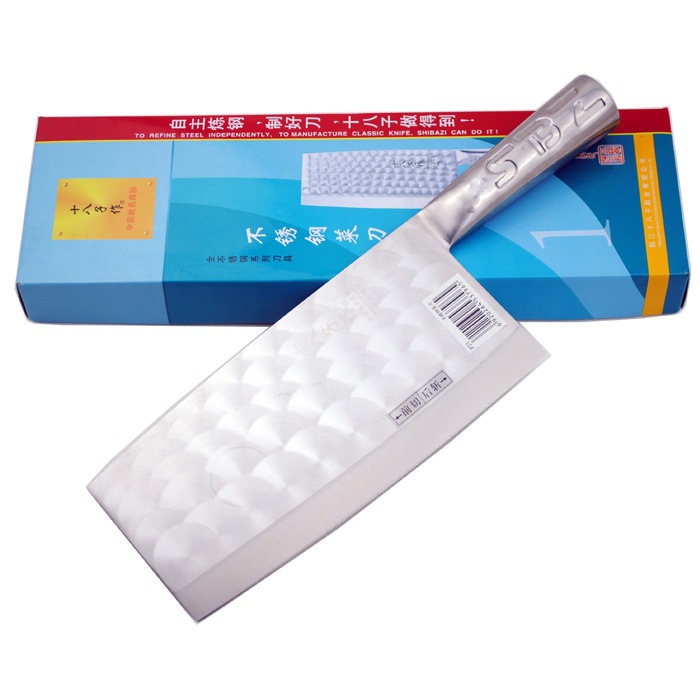 Yangjiang eighty son kitchen knife P22 all stainless steel cutting dual-purpose knife stainless steel beating flower cutting knife