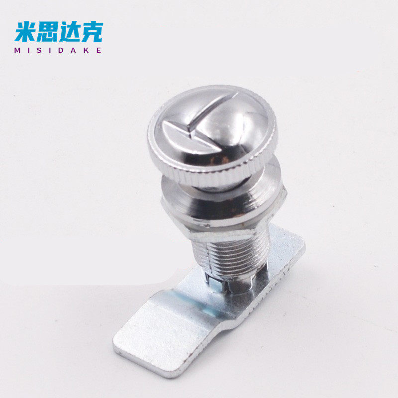 Tongue lock button lock power distribution cabinet box tongue lock steel cabinet small lock master casing cabinet lock XAS32 cylinder lock