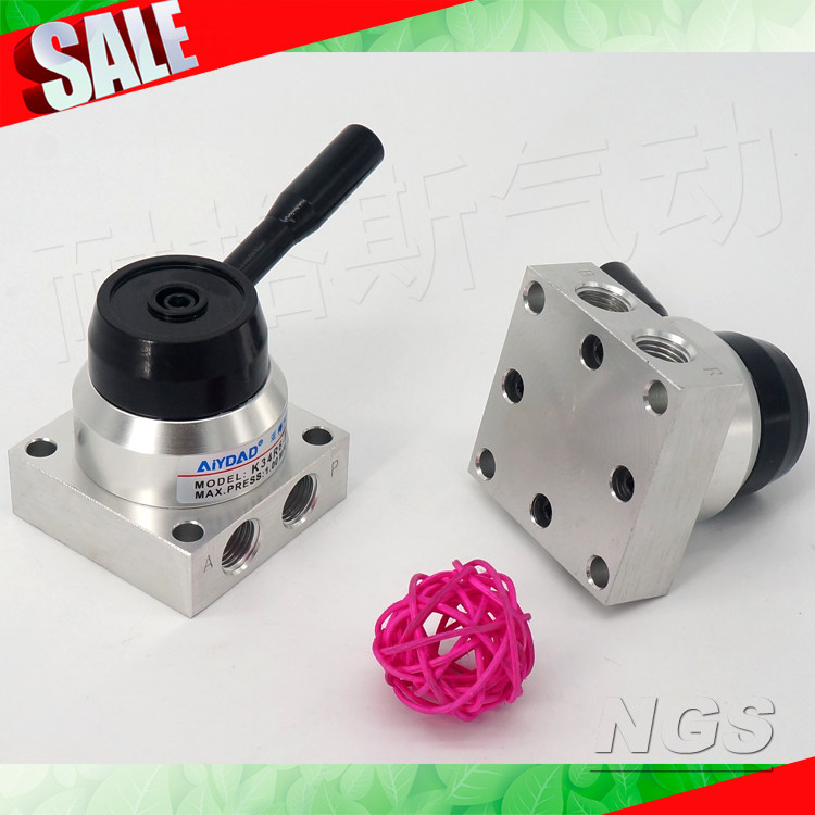 AIYDAD Pneumatic Hand Swivel Valve Bottom Outlet Model K34R6-8D K34R6-8K34R6-8L K34R6-6