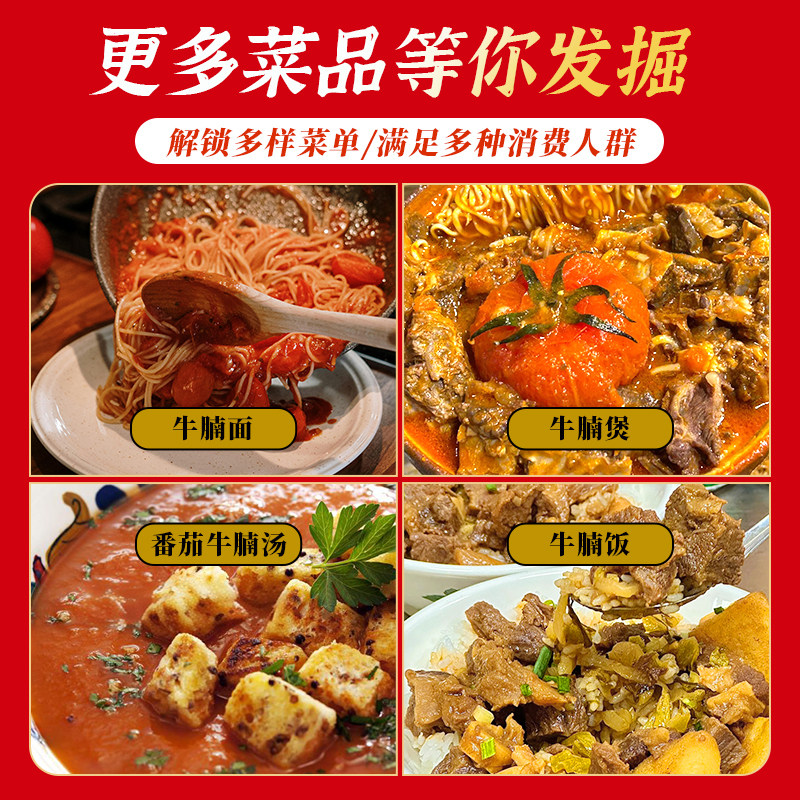 Commercial Beef Brisket Sauce Tomato Beef Brisket Rice Seasoning Radish Beef Brisket Hot Pot Base Stew Braised Beef Brisket Cooking Package