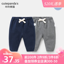 Baby Casual Long Pants Spring Clothing Spring Autumn Boy Girl Baby Kharen Pants Children Young Child Toddlers Wearing Y4974