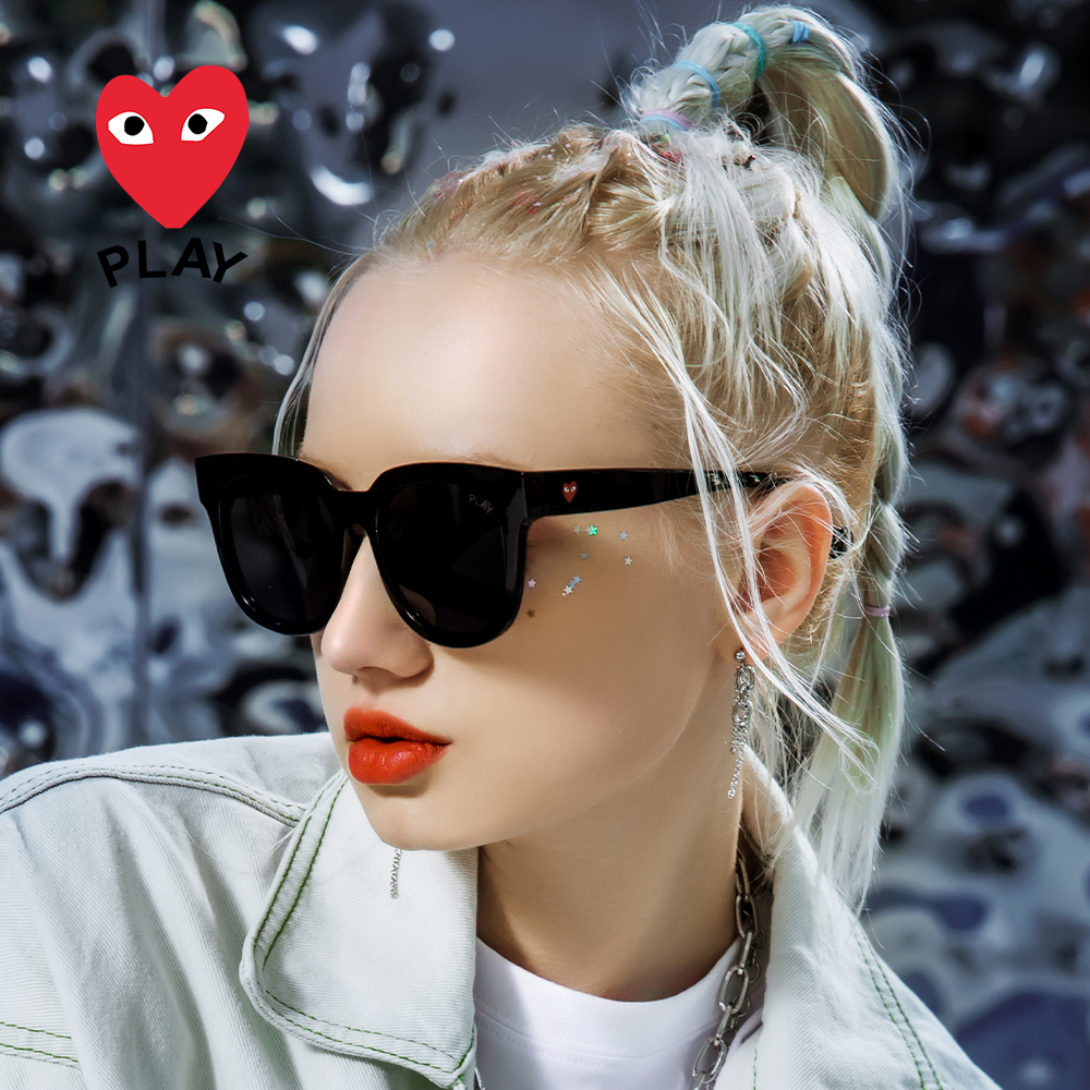 Kawasu Pau Ling Korea Sunglasses Men's Myopia Polarized Ink Mirror Female Tide Tennis Red Stars BIG FRAME GLASSES 2031