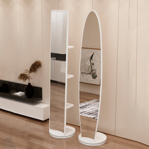 Stereo mirror Full body full-length mirror Floor-to-ceiling home bedroom female net red ins wind rotating storage test hanging clothes one
