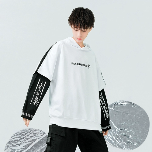 Осенняя весенняя толстовка с капюшоном для мальчиков, 2024 года, подходит для подростков, для средней школы