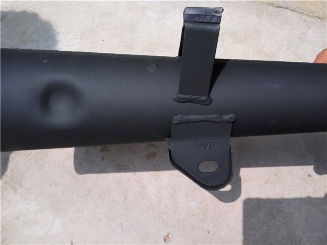 Xe máy Suzuki King / GS125 / GN125 / Prince HJ125-8E ống xả giảm thanh ống khói - Ống xả xe máy pô tay ga