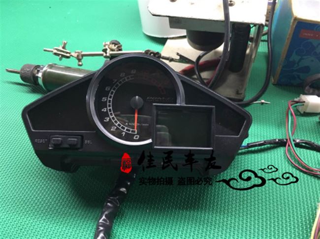 Phụ tùng xe máy bão Vĩnh Nguyên YY350-9A Thiết bị lắp ráp Bảng mã Máy đo tốc độ Máy đo dầu - Power Meter đồng hồ xe sirius