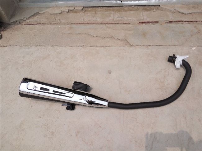Xe máy Suzuki King / GS125 / GN125 / Prince HJ125-8E ống xả giảm thanh ống khói - Ống xả xe máy pô tay ga