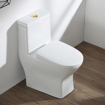 Wolang household Mini small apartment pumping ceramic toilet large diameter siphon anti-odor water saving silent toilet