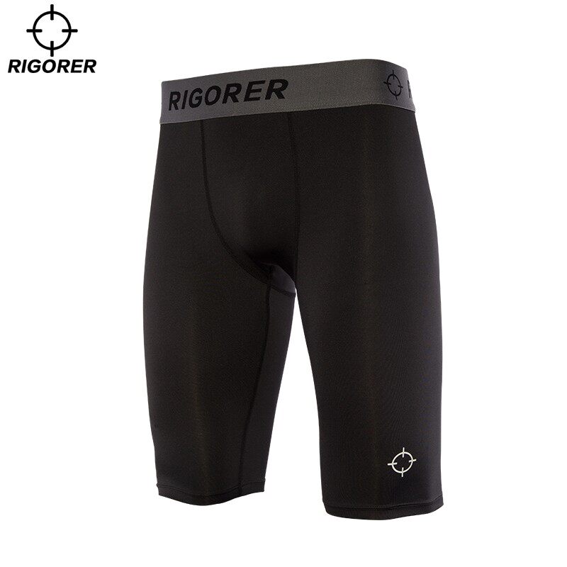 Prospective 5-point compression pants fitness running basketball training tights moisture wicking quick-drying five-point sports shorts