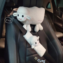 Car headrest Neck Pillow Car With Neck Leaning Pillow Creativity Cute Car Seat Cervical Spine Pillow Car Cartoon