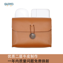Apple MacBook Dell Huawei notebook power cord mouse peripheral portable storage bag data cable headset multi-function mobile hard disk protection leather case charging treasure case