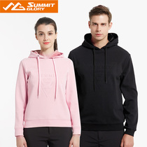 Range Rover World 2020 Autumn and Winter new sports sweater pullover men and women couples plus velvet thick Joker casual wear