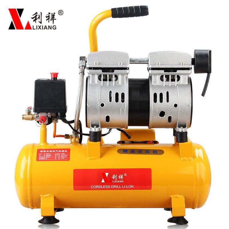 Lixiang Air Compressor Small Oil-free Silent Air Pump Home Woodwork Spray Paint Dental Filling Pump Portable Cheering Machine