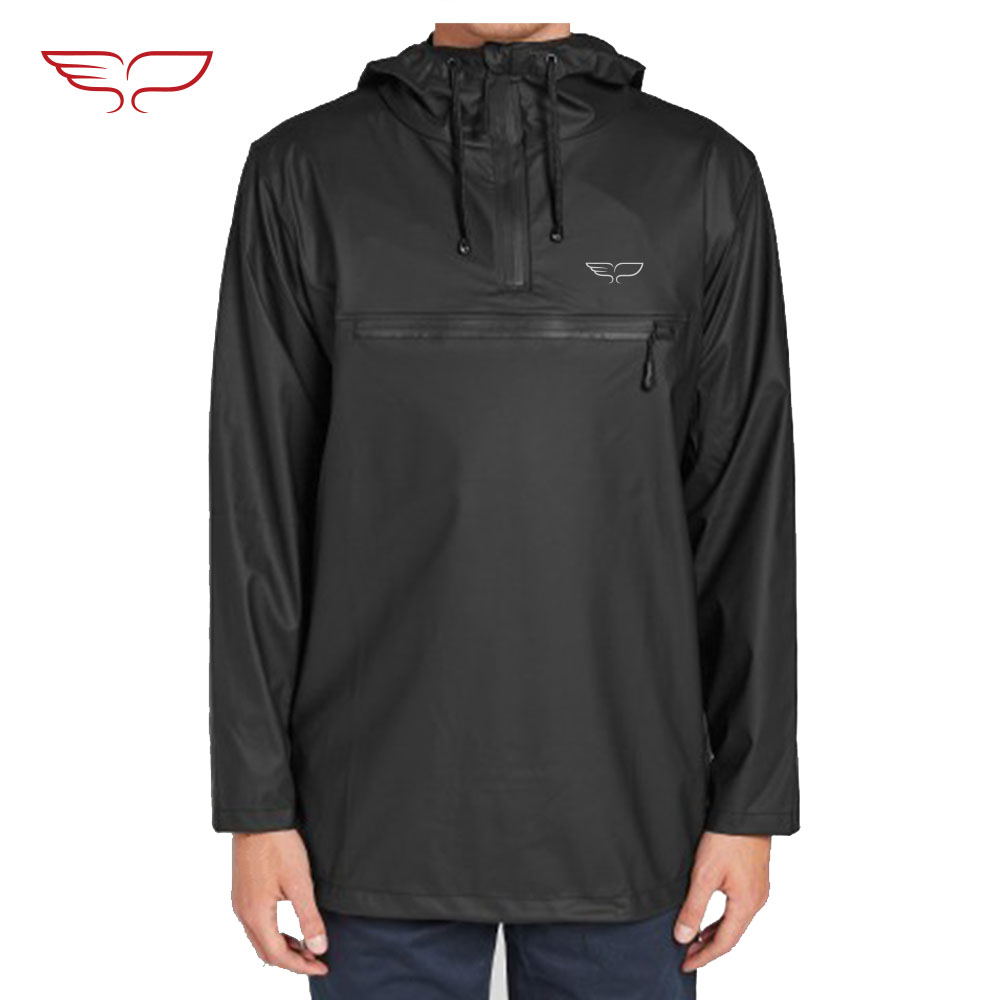 Yikun Discs Yikun zipper raincoat Double-layer pullover Waterproof and anti-rain jacket for training outdoor sports