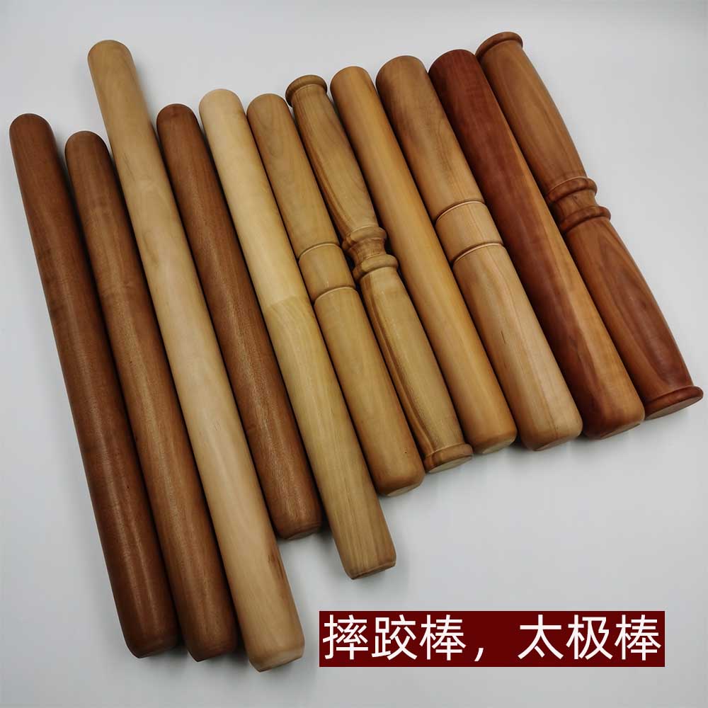 Tai Chi Stick Tai Chi Ruler Tai Chi Stick Wrestling Stick Mixed Element Xing Gong Stick Two Stick Jujube Wood Locust Wood Pear Wood