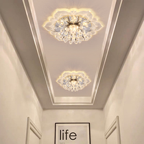 Spot lamp led ceiling lamp embedded crystal downlight aisle lamp modern simple creative entrance lamp