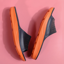 Slipper men summer home indoor non-slip 47 special size 4846 fashion thick bottom outside wear tide couple