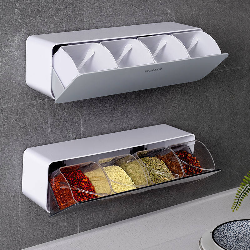 Kitchen seasoning box modern simple household wall move new home daily necessities household kitchen utensils small objects