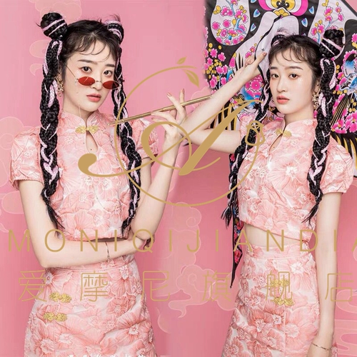 Новая фотостудия, фото в стиле ретро, Чонсам, тематическая одежда для фотосъемки, новогодняя персонализированная художественная фотография, ежегодная вечеринка, одежда для выступлений на сцене