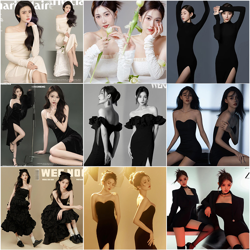 2026 New Style Personalized Emotional Portrait Photo, Fashionable and Simple Atmosphere, Girl's Personal Art Photo Photography Clothing 2026 New Style Personalized Emotional Portrait Photo, Fashionable and Simple Atmosphere, Girl's Personal Art Photo Photography Clothing