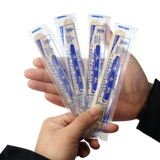 Медицинская одноразовая тарелка, широкая бамбуковая деревянная стерильная стерильная детская взрослое население.