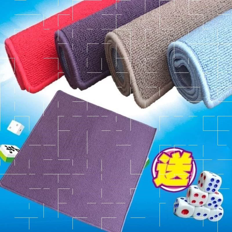Mạt chược chăn chiếu cờ vuông không trơn trượt dày các tấm khác nhau chơi poker thảm nhà bàn khăn trải bàn mạnh mẽ - Các lớp học Mạt chược / Cờ vua / giáo dục