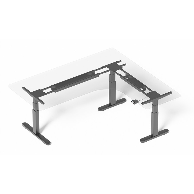 ZOMO Electric Lift Desk Stand DIY Set Dual Motor APP Controlled Promise PRO Comes with Sliding Cable Box