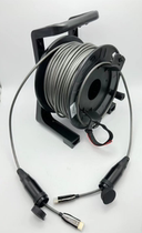 Armored HDMI fiber optic cable LED screen anti-freeze super soft and cold-resistant 20 meters 30 meters 50 meters 60 meters 70 meters 80 meters 100 meters