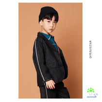 Our small main childrens clothing boys thin Nishfit suit 2020 Chunqius new two pieces of Tong Yang qi