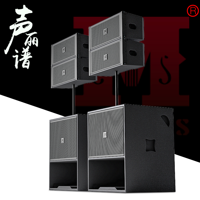 MDWSS single 10-inch line array speaker high-power remote wedding performance large-scale professional stage audio set