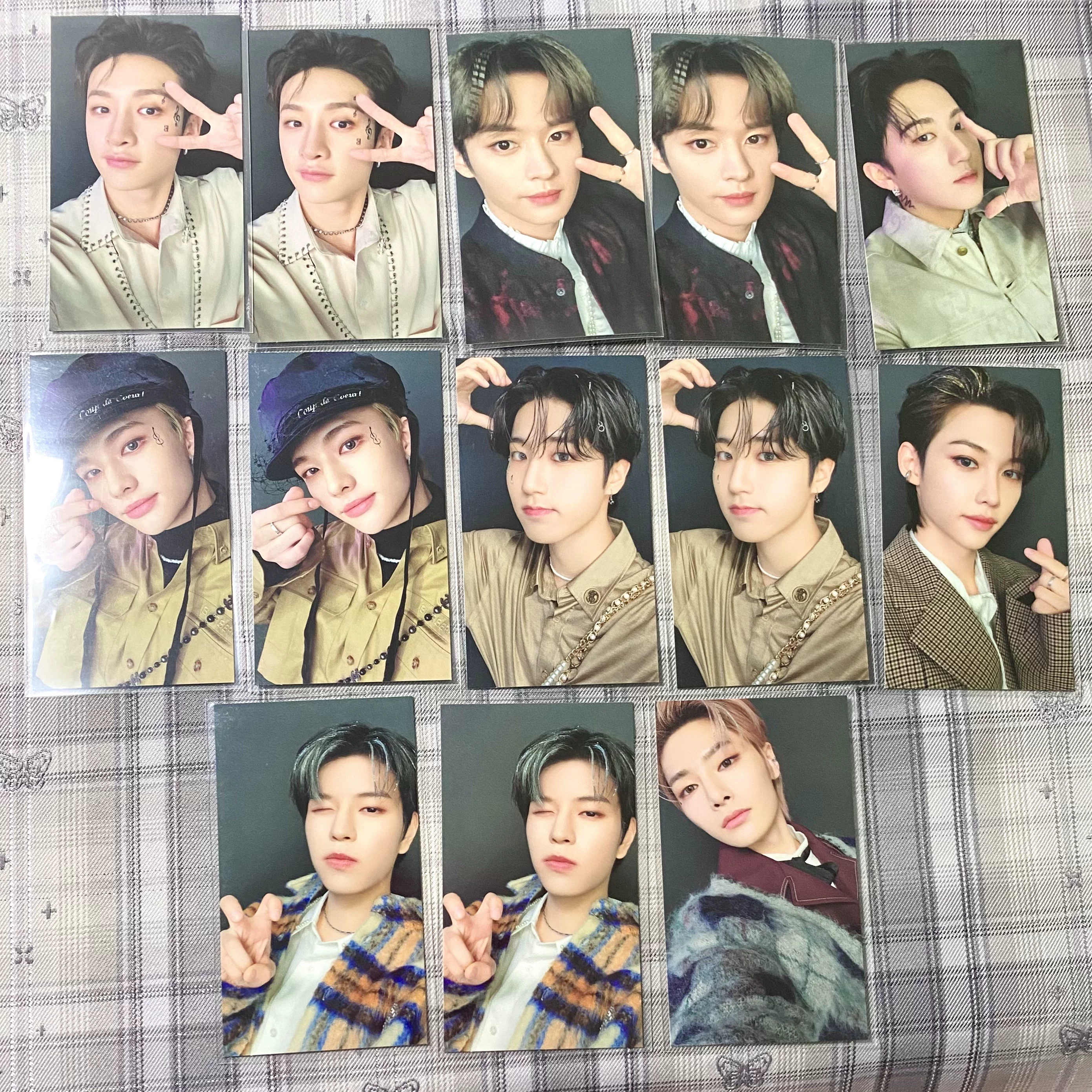 Официальная подлинная маленькая карта StrayKids Noeasy не простой до нормы