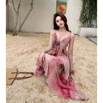 Sweet Beauty Net Red Wind Pendant With Dress Dress With Dress Photo Taobao Woman Dress Photography Hangzhou Outfits Clothing Model Shooting