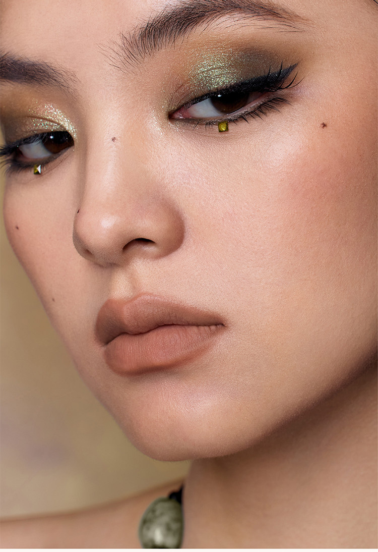 GIRLCULT 构奇四色眼影盘哑光珠光显色变色龙爆闪烟熏3.6g #60冬虫(绿棕)/日常烟熏