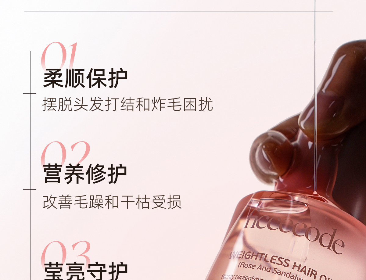 【中国直邮】 澳洲 菲诗蔻 护发精油 女防毛躁柔顺持久留香改善干枯卷发修护烫染受损油 苦橙与香根草 30m